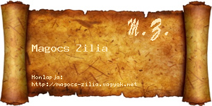 Magocs Zilia névjegykártya